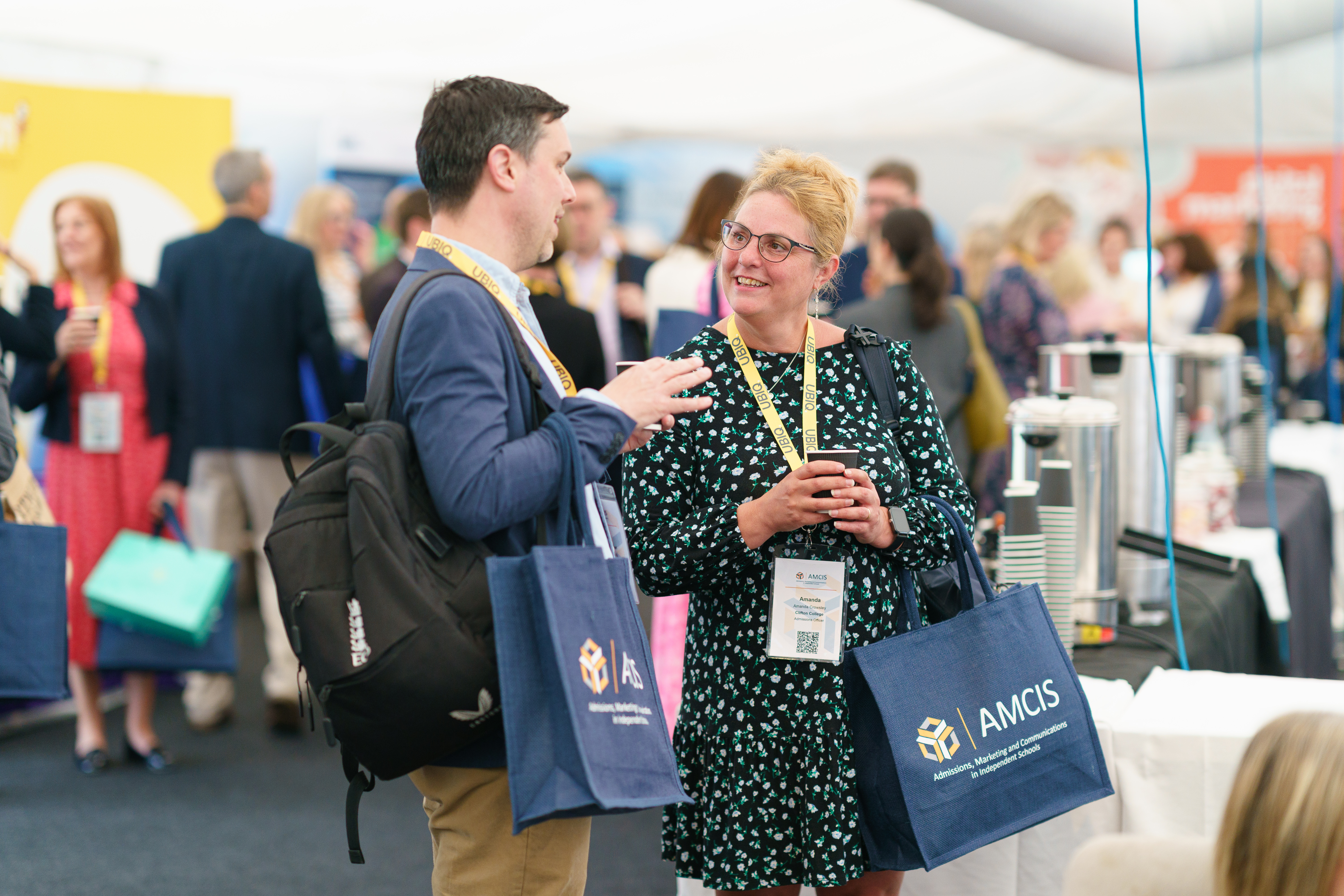 Delegates at the AMCIS Admissions Conference